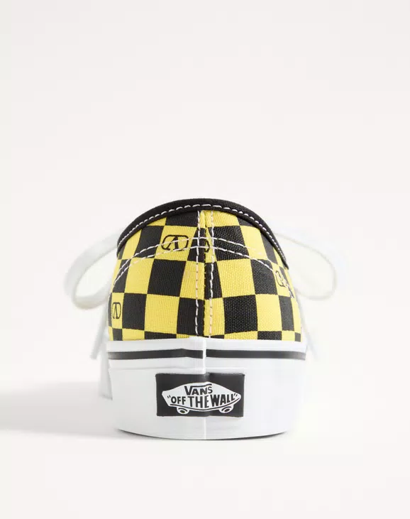 Valentino Garavani And Vans Low-Top Fabric Trainer With VLogo Checkerboard Print And Le Chat De La Maison Print - Image 2